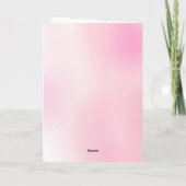 Carte De Remerciements Fille Dinosaur fête d'anniversaire (Dos)