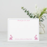 Fille lapin rose et blanc en chinoiserie pour Baby