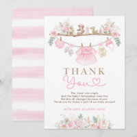 Fille Vêtements de bébé rose Baby shower floral