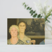 Carte De Remerciements Filles de la révolution par Grant Wood (Debout devant)