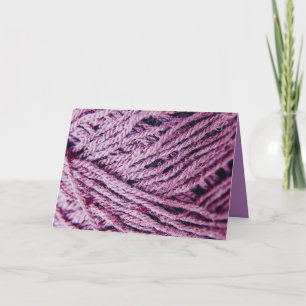 Carte De Remerciements Fils de fils gros plan photo personnalisée