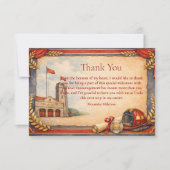 Carte De Remerciements First Responder Graduation Celebration (Devant)