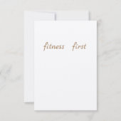 carte de remerciements (fitness, abs en cours, ent (Dos)