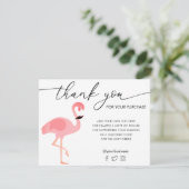 carte de remerciements flamand (Debout devant)