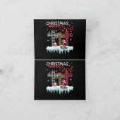 Carte De Remerciements Flamant rose| Flamme Bingo Funny (Intérieur)