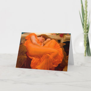 Carte De Remerciements Flaming June par Lord Frederic Leighton