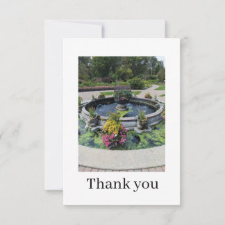Carte De Remerciements Flat Thank You Card