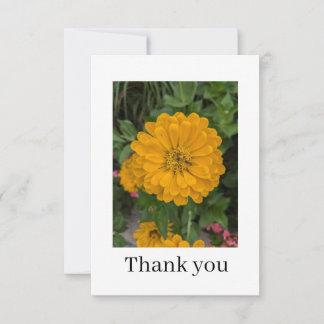 Carte De Remerciements Flat Thank You Card
