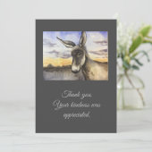Carte De Remerciements Flat Thank You Card (Debout devant)