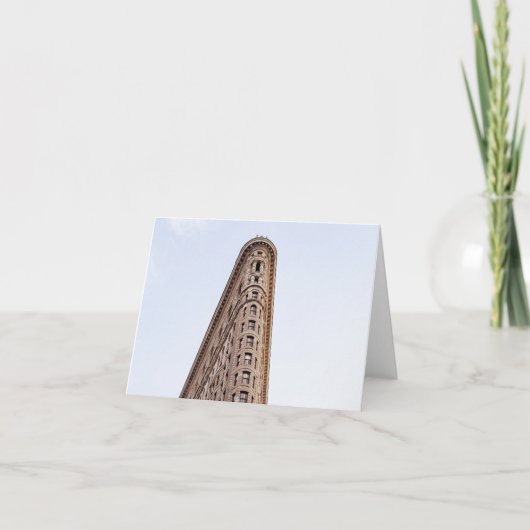 Carte De Remerciements Flatiron building (Devant)