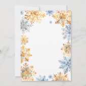 Carte De Remerciements Flèches dorées (Dos)