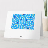 Carte De Remerciements fleur (Dos)