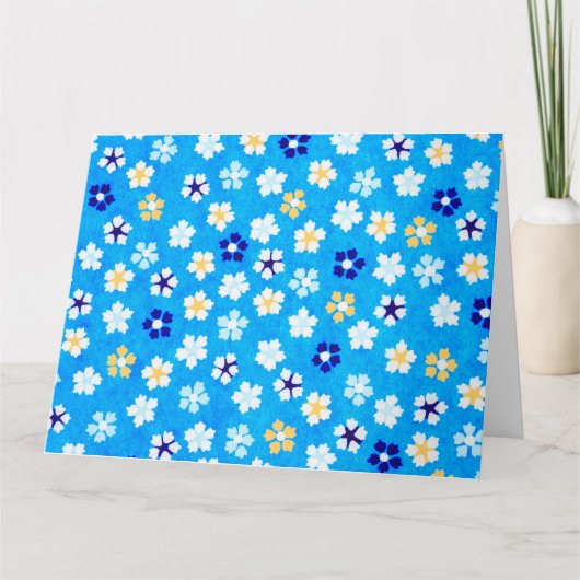 Carte De Remerciements fleur (Devant)