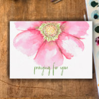 Fleur aquarelle peinte à la main | Priez Pour Vous