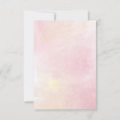 Carte De Remerciements Fleur rose 75e fête d'anniversaire (Dos)