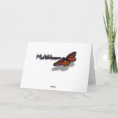 Carte De Remerciements Fleur rose rouge vif Belle florale (Dos)