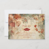 Carte De Remerciements Fleur sauvage de Terracotta (Devant)