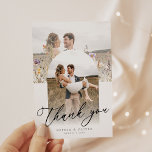 Carte De Remerciements Fleur sauvage romantique Fleur Mariage floral<br><div class="desc">Romantique Fleur sauvage Bloom Floral Mariage Carte de remerciements Célébrez l'amour en pleine floraison avec cette Suite Fleur sauvage Romantique Floral Mariage Suite. Ce design moderne et informel résume l'essence d'un mariage simple et moderne avec sa couronne de pré fleur sauvage aquarelle. Parfait pour un séjour de printemps ou d'été,...</div>