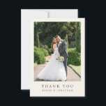 Carte De Remerciements Fleur sauvage Rustic Chic Floral Boho Mariage Phot<br><div class="desc">Célébrez votre histoire d'amour avec cet élégant carte de remerciements de photo à fleurs florales avec un design de fleurs sauvages de couleur d'eau et un script de calligraphie moderne. Parfait pour un mariage de jardin, une cérémonie en plein air ou une célébration boho rustique, ce design mêle des éléments...</div>