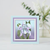 Carte De Remerciements Fleur Smeraldo (Debout devant)