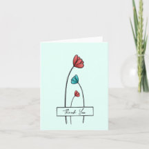 Fleur Turquoise rouge