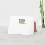 Carte De Remerciements Fleurs d'abricot japonaises majestueuses (Dos)