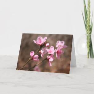 Carte De Remerciements Fleurs d'azalée