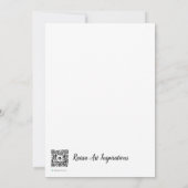 Carte De Remerciements Fleurs de soleil (Dos)