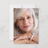 Carte De Remerciements Fleurs de soleil Sympathy Funérailles (Dos)