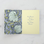 Carte De Remerciements Fleurs graphiques Art et votre texte (Intérieur)