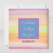 Carte De Remerciements Fleurs mignonnes Coeurs Bienheureux Fun Whimsical (Dos)