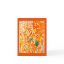 Fleurs oranges de près
