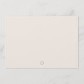 Carte de remerciements Fleurs Sauvages Modernes (Dos)