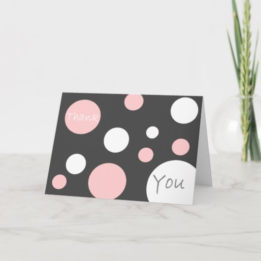 Carte de remerciements Flirty (Devant)