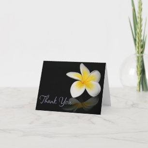 Carte de remerciements floral