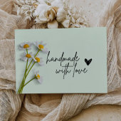 Carte de remerciements Floral