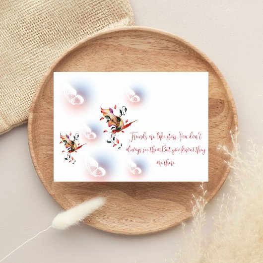 Carte De Remerciements Floral