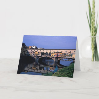 Carte De Remerciements Florence Toscane Italie