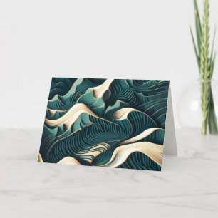 Carte De Remerciements Flowing harmony