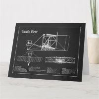 Flyer Wright - Plan de dessin du plan d'avion