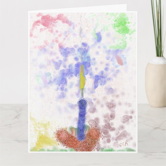 Carte De Remerciements Folded Thank You Card (Devant)