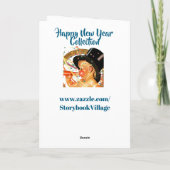 Carte De Remerciements Folded Thank You Card (Dos)