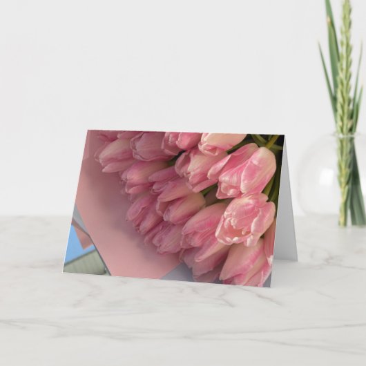 Carte De Remerciements Folded Thank You Card (Devant)