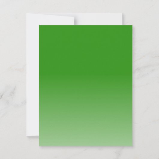 Carte De Remerciements Football américain (Dos)