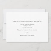 Carte De Remerciements For This Child We Have Prayed Baby Shower (Dos)