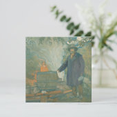 Carte De Remerciements Forêt encore Moonshiners White Lightning Liquor (Debout devant)