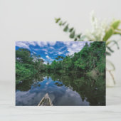 Carte De Remerciements Forêt | Forêt de la jungle péruvienne (Debout devant)