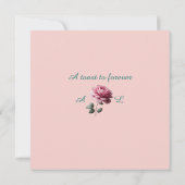 Carte De Remerciements Forever Begins Today (Dos)