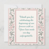 Carte De Remerciements Forever Begins Today (Devant)