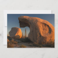Formations rocheuses au coucher du soleil